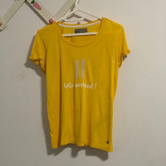 Vero Moda Cute yellow tshirt - Picture 4 of 4